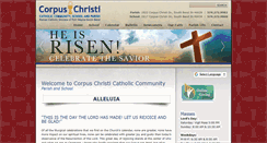 Desktop Screenshot of corpuschristisb.org